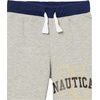 image:imageNautica Boys Pullon Fleece Shorts Drawstring ClosureOld School Grey Heather Fc11