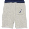 image:imageNautica Boys Pullon Fleece Shorts Drawstring ClosureOld School Grey Heather Fc11