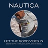 image:imageNautica Boys Short Sleeve Solid Crew Neck TShirt Multipack Soft Comfortable Relaxed FitDella Robbia StripeSagebrushGrey