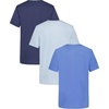 image:imageNautica Boys Short Sleeve Solid Crew Neck TShirt Multipack Soft Comfortable Relaxed FitGranadaSkywayIndigo