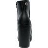 image:imageNautica Womens Heeled Ankle Bootie with Pointed Toe Block Heel and Side Zipper for Winter  YevaBlack