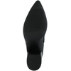 image:imageNautica Womens Heeled Ankle Bootie with Pointed Toe Block Heel and Side Zipper for Winter  YevaBlack