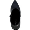 image:imageNautica Womens Heeled Ankle Bootie with Pointed Toe Block Heel and Side Zipper for Winter  YevaBlack