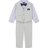 Light Grey/Plaid