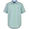 image:imageNautica Boys Short Sleeve Woven ButtonDown Shirt Light Weight amp BreathableCashmere Blue Thin Stripe