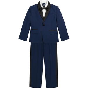image:imageNautica Boys 4Piece Tuxedo Suit Set with Jacket Pants Dress Shirt amp Bow Tie Formal Dresswear for Weddings amp Special Occasions