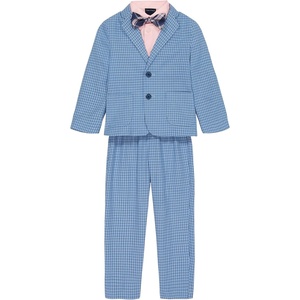 image:imageNautica Boys 4piece Suit Set with Dress Shirt Tie Jacket and PantsClear Sky