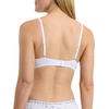 image:imageNautica Womens 3Pack Bras Cotton Blend Light Lift Everyday TShirt Bra SetMd Heather GreyLight MochaWhite