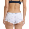 image:imageNautica Womens Cotton Boyshort Underwear Set 5PackMd Heather GreyBrixton BlueBlushedTerra StoneBlushed Flag