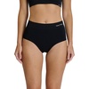 image:imageNautica Womens Seamless Ribbed Knit Brief Underwear Set 5PackChroniumApricot RoseMid Heather GreyIvory ShellBlack