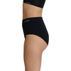 image:imageNautica Womens Seamless Ribbed Knit Brief Underwear Set 5PackChroniumApricot RoseMid Heather GreyIvory ShellBlack