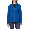 image:imageNautica Womens Solid Zipper Long Sleeve Hoodie SweatshirtTrue Blue