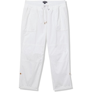 image:imageNautica Womens Cotton Poplin Caspian Utility PantBright White
