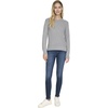 image:imageNautica Womens Crewneck Pullover Cable Long SleeveFog Heather