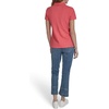 image:imageNautica Womens 5Button Short Sleeve Breathable 100 Cotton Polo ShirtPeony