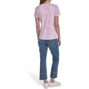 image:imageNautica Womens Solid VNeck Short Sleeve TShirtEnglish Rose Multi