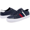 image:imageNautica Mens Casual Shoe Classic LaceUp Low Top Loafer Fashion Sneaker  in Medium amp Wide Width SizesNavy Red White