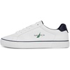 image:imageNautica Mens Casual Shoe Classic LaceUp Low Top Loafer Fashion Sneaker  in Medium amp Wide Width SizesWhite Greenmyton