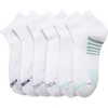 image:imageNautica Womens Quarter Socks  6 Pack Cushioned Athletic Performance Breathable Mesh Womens Ankle Socks Sizes 410All White