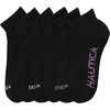 image:imageNautica Womens Quarter Socks  6 Pack Cushioned Athletic Performance Breathable Mesh Womens Ankle Socks Sizes 410Black
