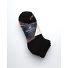 image:imageNautica Womens Quarter Socks  6 Pack Cushioned Athletic Performance Breathable Mesh Womens Ankle Socks Sizes 410Black Logo