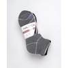 image:imageNautica Womens Quarter Socks  6 Pack Cushioned Athletic Performance Breathable Mesh Womens Ankle Socks Sizes 410BlackWhiteGrey