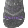 image:imageNautica Womens Quarter Socks  6 Pack Cushioned Athletic Performance Breathable Mesh Womens Ankle Socks Sizes 410BlackWhiteGrey