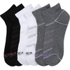 image:imageNautica Womens Quarter Socks  6 Pack Cushioned Athletic Performance Breathable Mesh Womens Ankle Socks Sizes 410BlackWhiteGrey