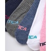 image:imageNautica Womens Quarter Socks  6 Pack Cushioned Athletic Performance Breathable Mesh Womens Ankle Socks Sizes 410Blue Assorted