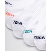 image:imageNautica Womens Quarter Socks  6 Pack Cushioned Athletic Performance Breathable Mesh Womens Ankle Socks Sizes 410Bright White
