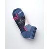 image:imageNautica Womens Quarter Socks  6 Pack Cushioned Athletic Performance Breathable Mesh Womens Ankle Socks Sizes 410Denim Assorted