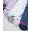 image:imageNautica Womens Quarter Socks  6 Pack Cushioned Athletic Performance Breathable Mesh Womens Ankle Socks Sizes 410Denim Assorted