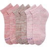 image:imageNautica Womens Quarter Socks  6 Pack Cushioned Athletic Performance Breathable Mesh Womens Ankle Socks Sizes 410Mauve Assorted