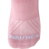 image:imageNautica Womens Quarter Socks  6 Pack Cushioned Athletic Performance Breathable Mesh Womens Ankle Socks Sizes 410Pink Oatmeal