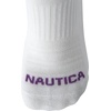 image:imageNautica Womens Quarter Socks  6 Pack Cushioned Athletic Performance Breathable Mesh Womens Ankle Socks Sizes 410White Multi