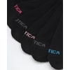 image:imageNautica Womens Quarter Socks  6 Pack Cushioned Moisture Wicking Athletic Quarter Socks for WomenAll Black
