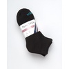 image:imageNautica Womens Quarter Socks  6 Pack Cushioned Moisture Wicking Athletic Quarter Socks for WomenAll Black