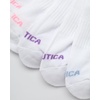 image:imageNautica Womens Quarter Socks  6 Pack Cushioned Moisture Wicking Athletic Quarter Socks for WomenAll White