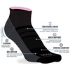 image:imageNautica Womens Quarter Socks  6 Pack Cushioned Moisture Wicking Athletic Quarter Socks for WomenBlackOatmealGreen