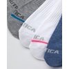 image:imageNautica Womens Quarter Socks  6 Pack Cushioned Moisture Wicking Athletic Quarter Socks for WomenDenim Assorted