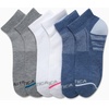 image:imageNautica Womens Quarter Socks  6 Pack Cushioned Moisture Wicking Athletic Quarter Socks for WomenDenim Assorted
