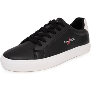image:imageNautica Mens Casual Shoe Classic LaceUp Low Top Loafer Fashion Sneaker  in Medium amp Wide Width SizesBlack