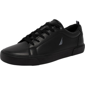 image:imageNautica Mens Casual Shoe Classic LaceUp Low Top Loafer Fashion Sneaker  in Medium amp Wide Width SizesBlack Mono