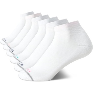 image:imageNautica Womens Quarter Socks  6 Pack Cushioned Moisture Wicking Athletic Quarter Socks for WomenWhite