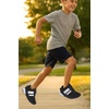 image:imageNautica Kids Running Sneakers  Comfortable Shoes for Boys and Girls  Sizes for Big amp Little Kids LaceUpBungee ManalapinBlack Whitemanalapin