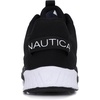 image:imageNautica Kids Running Sneakers  Comfortable Shoes for Boys and Girls  Sizes for Big amp Little Kids LaceUpBungee ManalapinBlack Whitemanalapin
