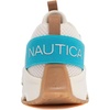 image:imageNautica Kids Running Sneakers  Comfortable Shoes for Boys and Girls  Sizes for Big amp Little Kids LaceUpBungee ManalapinBone Mint Brown