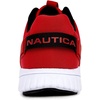 image:imageNautica Kids Running Sneakers  Comfortable Shoes for Boys and Girls  Sizes for Big amp Little Kids LaceUpBungee ManalapinRed Black