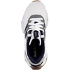 image:imageNautica Kids Running Sneakers  Comfortable Shoes for Boys and Girls  Sizes for Big amp Little Kids LaceUpBungee ManalapinWhite Grey Navywavy