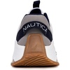 image:imageNautica Kids Running Sneakers  Comfortable Shoes for Boys and Girls  Sizes for Big amp Little Kids LaceUpBungee ManalapinWhite Grey Navywavy